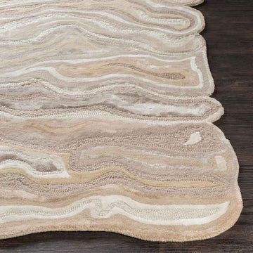 Mica Modern Beige Area Rug